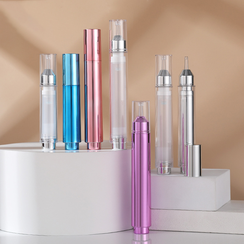 Imballaggio per tubo per siringa cosmetica da 5 ml 10 ml 15 ml Siringa per bottiglia airless per crema per gli occhi da 5 ml 10 ml 15 ml 20 ml
