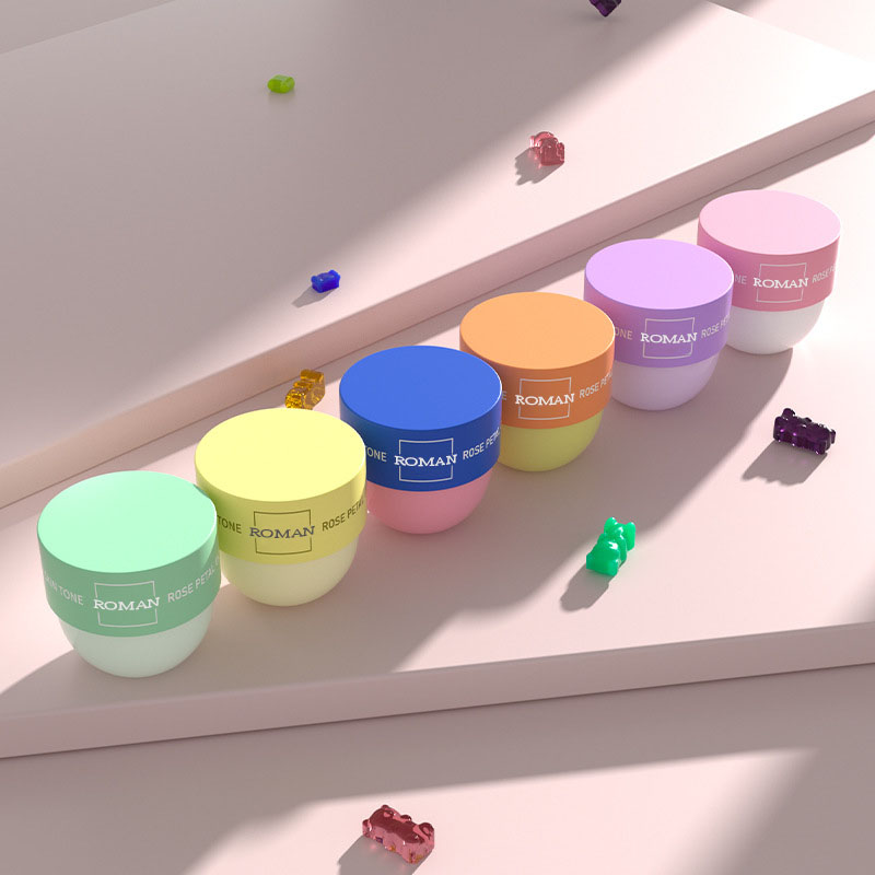 Barattoli di crema di plastica rotondi vuoti da 50 ml Bottiglie a bocca larga da 50 g Contenitori per imballaggi cosmetici per scrub viso da 50 g Barattoli di crema di plastica rotondi vuoti da 50 ml Bottiglie a bocca larga da 50 g Contenitori per imballaggi cosmetici per scrub viso da 50 g