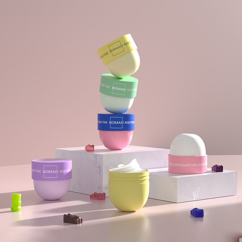 Barattoli di crema di plastica rotondi vuoti da 50 ml Bottiglie a bocca larga da 50 g Contenitori per imballaggi cosmetici per scrub viso da 50 g Barattoli di crema di plastica rotondi vuoti da 50 ml Bottiglie a bocca larga da 50 g Contenitori per imballaggi cosmetici per scrub viso da 50 g