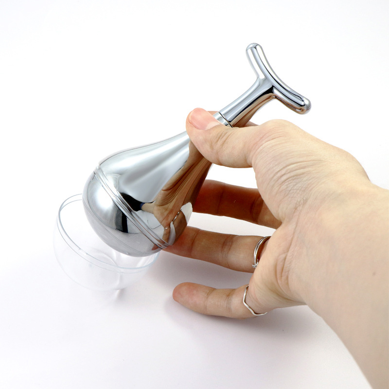 Beauty Devices Logo Sfera di raffreddamento per il viso con onde di ghiaccio per gli occhi Beauty Devices Logo Sfera di raffreddamento per il viso con onde di ghiaccio per gli occhi