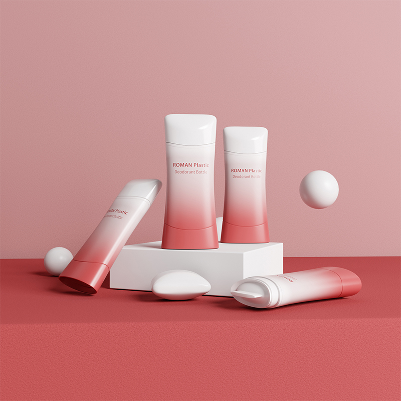 Confezione di deodorante in plastica per tubo contenitore in stick per protezione solare roll-on twist up in plastica vuota da 75 ml