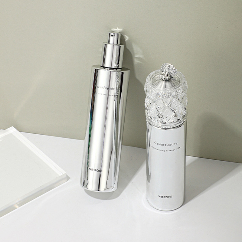 Bottiglie per lozione in vetro glassato con logo Maschera per il viso Contenitore per imballaggio per la cura della pelle Bottiglia in vetro per crema per il viso Bottiglie per lozione in vetro glassato con logo Maschera per il viso Contenitore per imballaggio per la cura della pelle Bottiglia in vetro per crema per il viso