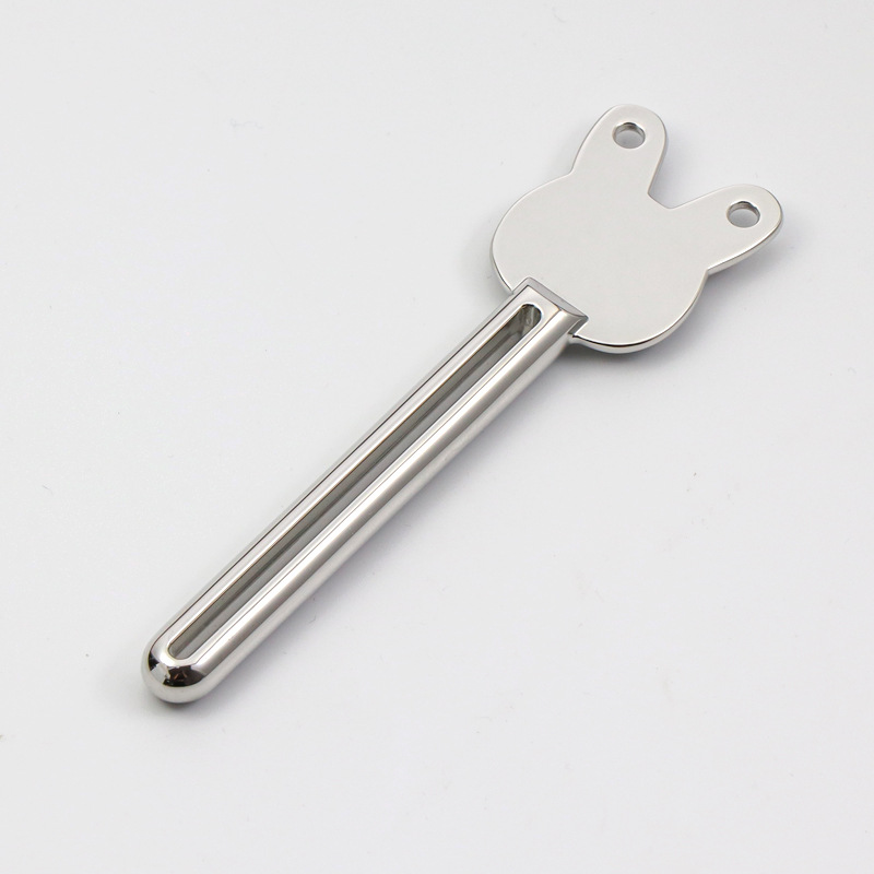 Spremidentifricio in metallo Dispenser per pasta per crema per la cura della pelle per il trucco domestico