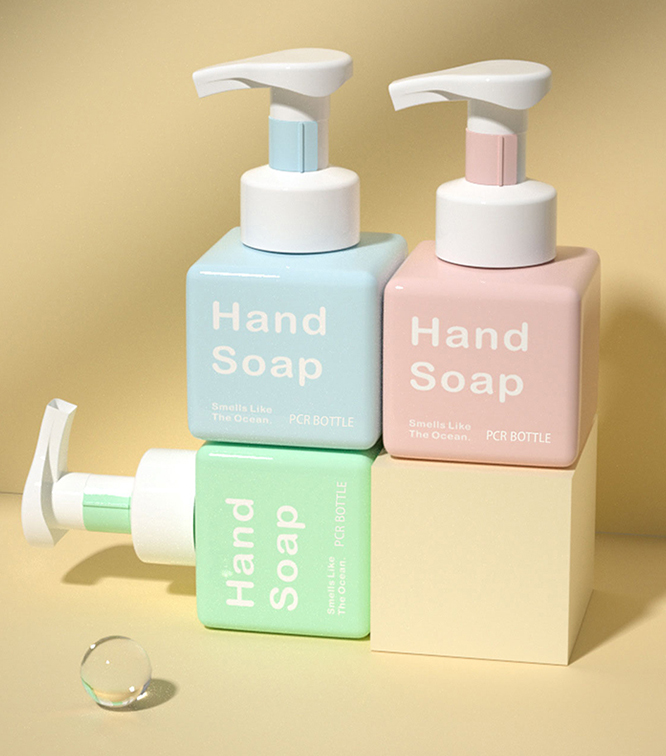 Bottiglia cosmetica ambientale