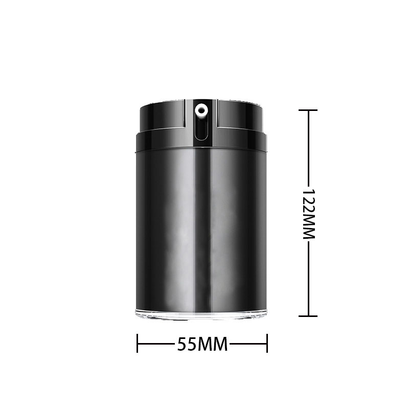 Bottiglie di crema solare per lozione airless beige da 30 ml 50 ml per maschera viso al siero per la cura della pelle Bottiglie di crema solare per lozione airless beige da 30 ml 50 ml per maschera viso al siero per la cura della pelle