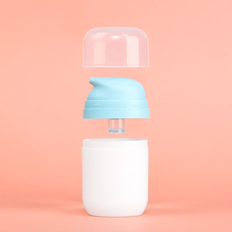 Bottiglia di plastica airless per pompa da 50 ml 80 ml 100 ml 120 ml PP Bambini ovale sotto vuoto Crema per lozione Bottiglia per la cura della pelle Imballaggio cosmetico Bottiglia di plastica airless per pompa da 50 ml 80 ml 100 ml 120 ml PP Bambini ovale sotto vuoto Crema per lozione Bottiglia per la cura della pelle Imballaggio cosmetico
