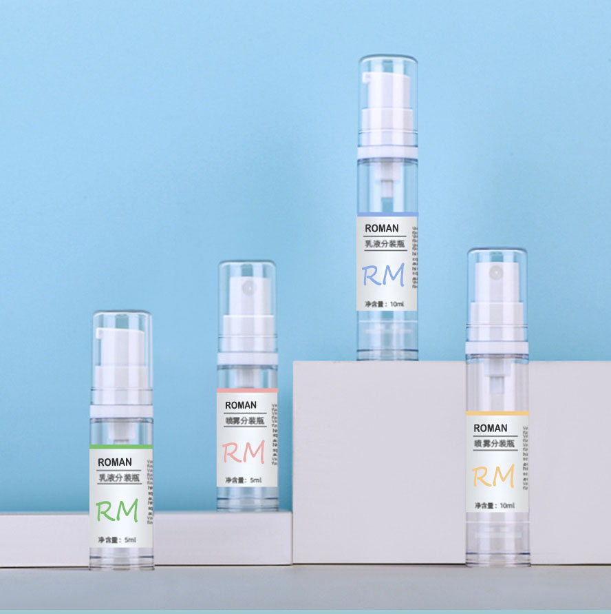 Flacone con pompa airless in plastica mono cosmetica da 5 ml 8 ml 10 ml Confezione antiossidante per la cura della pelle perfetta per l'uso quotidiano e i viaggi Flacone con pompa airless in plastica mono cosmetica da 5 ml 8 ml 10 ml Confezione antiossidante per la cura della pelle perfetta per l'uso quotidiano e i viaggi