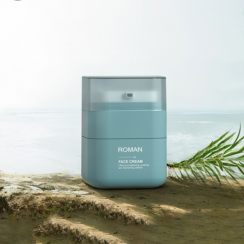 Vaso senz'aria per crema sbiancante cosmetica Vaso quadrato da 50 g Angoli quadrati tagliati Bottiglia di crema per il viso Vaso senza aria per crema viso per bambini da 30 g Vaso senz'aria per crema sbiancante cosmetica Vaso quadrato da 50 g Angoli quadrati tagliati Bottiglia di crema per il viso Vaso senza aria per crema viso per bambini da 30 g