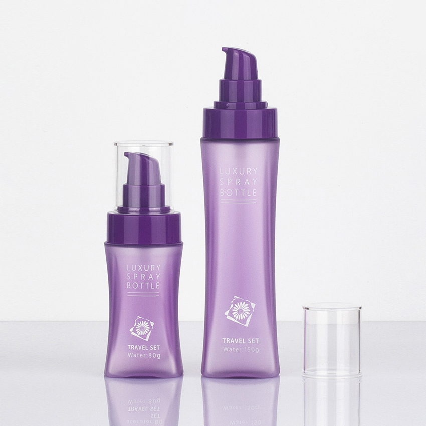 Bottiglia da viaggio in plastica per animali domestici a forma di vita da 80 ml 120 ml 150 ml 200 ml Design esplosivo per lozioni Toner Acqua - Comodo flacone spray di piccole dimensioni Bottiglia da viaggio in plastica per animali domestici a forma di vita da 80 ml 120 ml 150 ml 200 ml Design esplosivo per lozioni Toner Acqua - Comodo flacone spray di piccole dimensioni