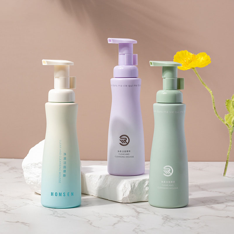 Bottiglia di schiuma di mousse in PET da 150 ml, 30 colli, shampoo per bambini, lavaggio del corpo, design avvolgente, bottiglia per la cura del corpo, detergente per imballaggio