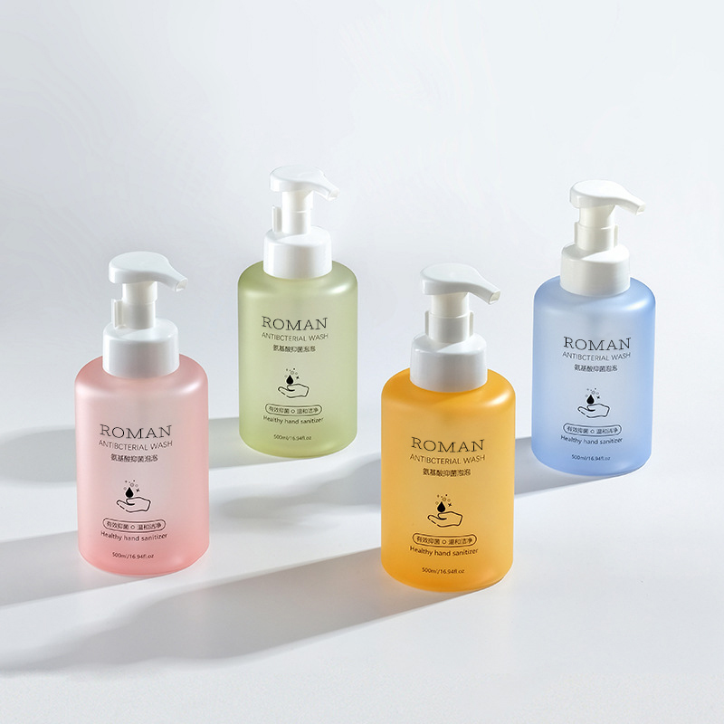 Bottiglia di schiuma di mousse per animali domestici opaca da 500 ml 600 ml Bottiglia di schiuma di schiuma per disinfettante per le mani Bottiglia di schiuma per detergente viso per lavaggio viso Bottiglia di schiuma di mousse per animali domestici opaca da 500 ml 600 ml Bottiglia di schiuma di schiuma per disinfettante per le mani Bottiglia di schiuma per detergente viso per lavaggio viso