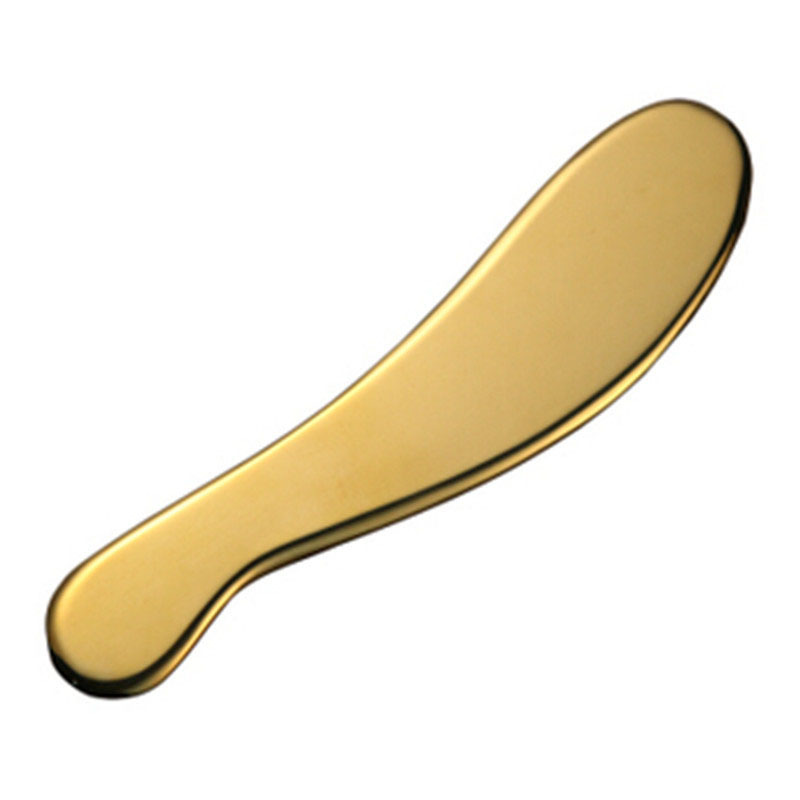 Tavole Gua Sha in lega di zinco con logo in rilievo e laser e opzioni di colore