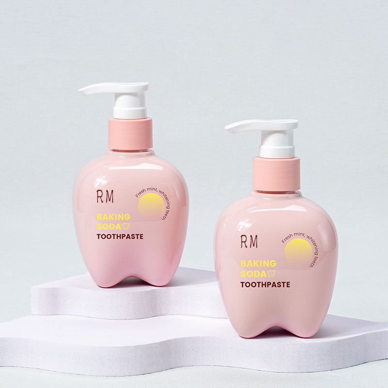 150ml 200ml 250ml Pompa per lozione Bottiglia di crema Logo privato Lavaggio del viso Dentifricio Shampoo Maschera per il viso Bottiglia di ciglia finte