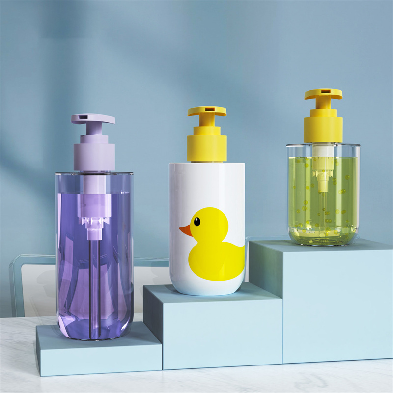 Bottiglie per pompa cosmetica in plastica PET da 150 ml 200 ml 300 ml Bottiglie coniche per gel doccia e shampoo per bambini per imballaggi cosmetici Bottiglie per pompa cosmetica in plastica PET da 150 ml 200 ml 300 ml Bottiglie coniche per gel doccia e shampoo per bambini per imballaggi cosmetici