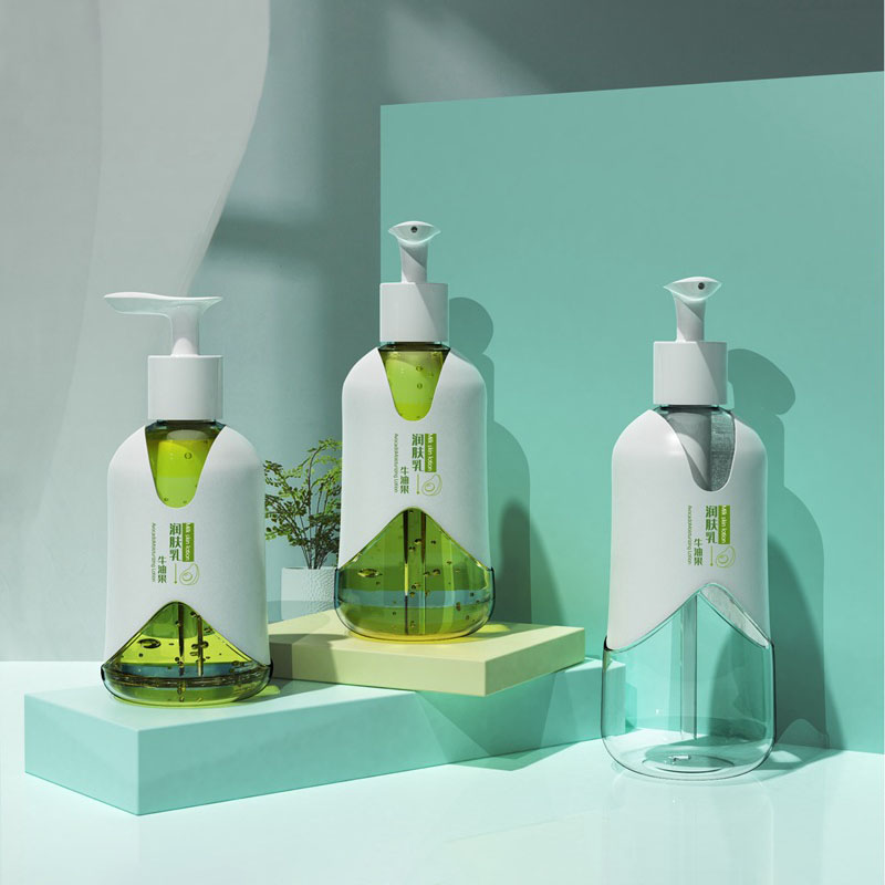 Durevole Vuoto 300ml 500ml 700ml Plastica Corpo Idratante Acqua Lozione Crema Cura Della Pelle Contenitore Shampoo Schiuma Bottiglia con Pompa