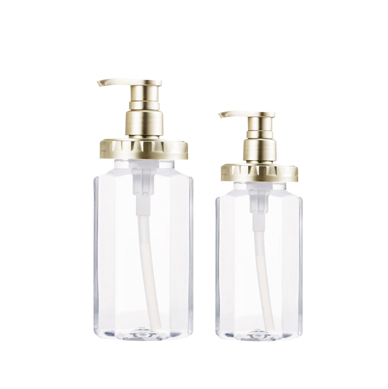 Bottiglie vuote per lozione detergente per il corpo Shampoo per capelli Dispenser per gel doccia Bottiglia per liquido per lavaggio a mano Esagonale 300 ml 450 ml 500 ml 600 ml Bottiglia per pompa per lozione in plastica PET Bottiglie vuote per lozione detergente per il corpo Shampoo per capelli Dispenser per gel doccia Bottiglia per liquido per lavaggio a mano Esagonale 300 ml 450 ml 500 ml 600 ml Bottiglia per pompa per lozione in plastica PET