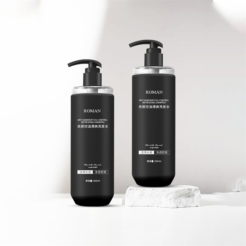 Bottiglie di plastica vuote opache soft touch nero bianco PET 500ml gel doccia lozione pompa per bottiglie di shampoo e balsamo cura dei capelli Bottiglie di plastica vuote opache soft touch nero bianco PET 500ml gel doccia lozione pompa per bottiglie di shampoo e balsamo cura dei capelli