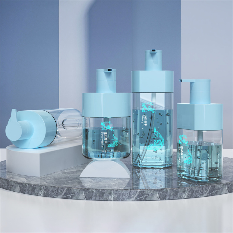 Lussuoso 300 ml 500 ml Bottiglie ovali per lavaggio del corpo con pompa per lozione per adulti Bambini Gel doccia idratante Lozione sbiancante Bolla Caratteristiche Aminoacido Lussuoso 300 ml 500 ml Bottiglie ovali per lavaggio del corpo con pompa per lozione per adulti Bambini Gel doccia idratante Lozione sbiancante Bolla Caratteristiche Aminoacido