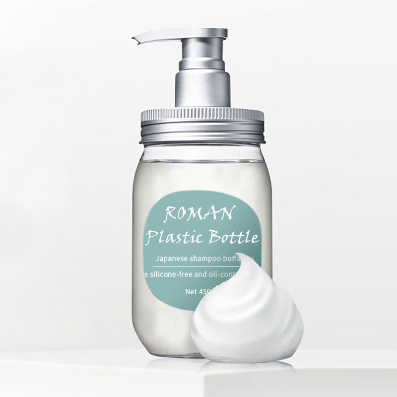 PET 450ml Bottiglia di profumo per il lavaggio del corpo Bottiglia di lozione all'anice stellato Bottiglia di shampoo per amminoacidi giapponesi Materiale del pacchetto di balsamo