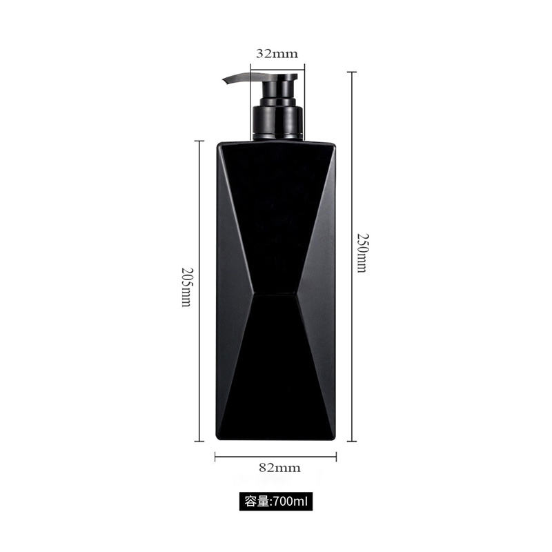 Confezione di shampoo in plastica opaca stile coreano da 700 ml per shampoo domestico in una bottiglia di liquido per lavaggio a mano di alto livello estetico Confezione di shampoo in plastica opaca stile coreano da 700 ml per shampoo domestico in una bottiglia di liquido per lavaggio a mano di alto livello estetico