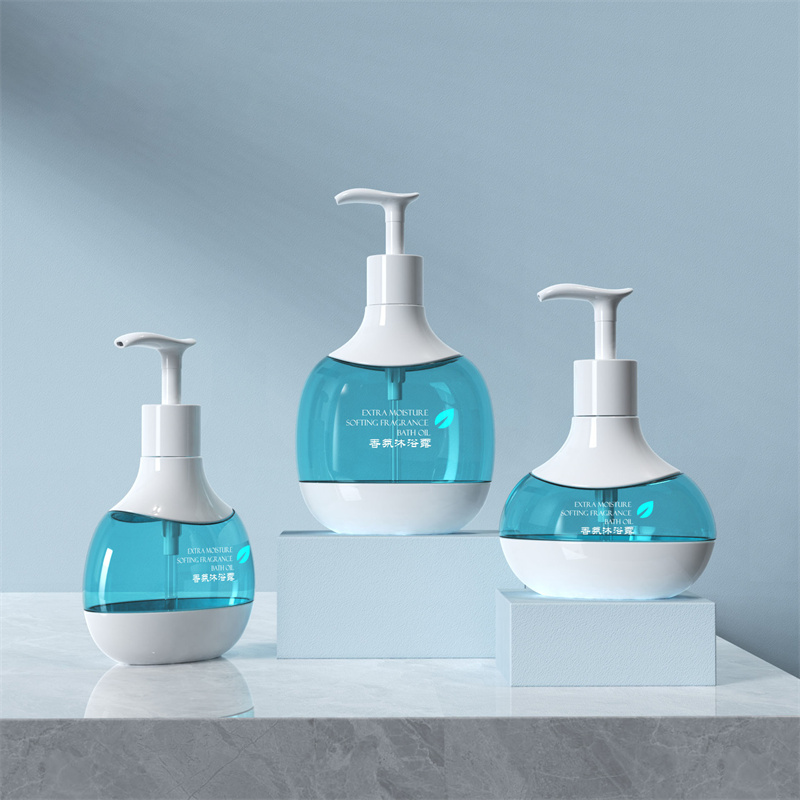 Sunshine 300ml 400ml 500ml Bottiglia di emulsione all'ingrosso Bottiglia di lozione per bambini in plastica PET Dispenser cosmetico Bottiglia vuota di emulsione