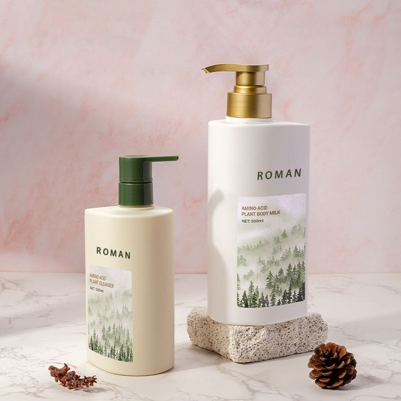 300ml 500ml Lozione di plastica Bottiglia separata Pressa Bottiglia Lozione per le mani Gel da bagno Shampoo Bottiglia separata Dispenser di sapone