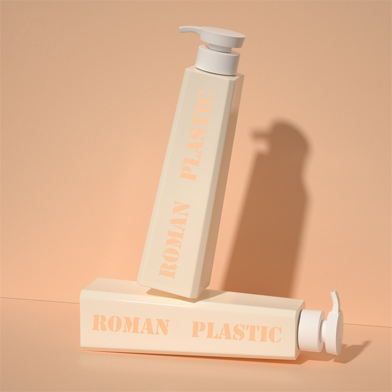 Bottiglia di lozione crema toner trapezoidale per shampoo doccia gel balsamo per lozione dalla forma squisita per la cura della casa Bottiglia di lozione crema toner trapezoidale per shampoo doccia gel balsamo per lozione dalla forma squisita per la cura della casa