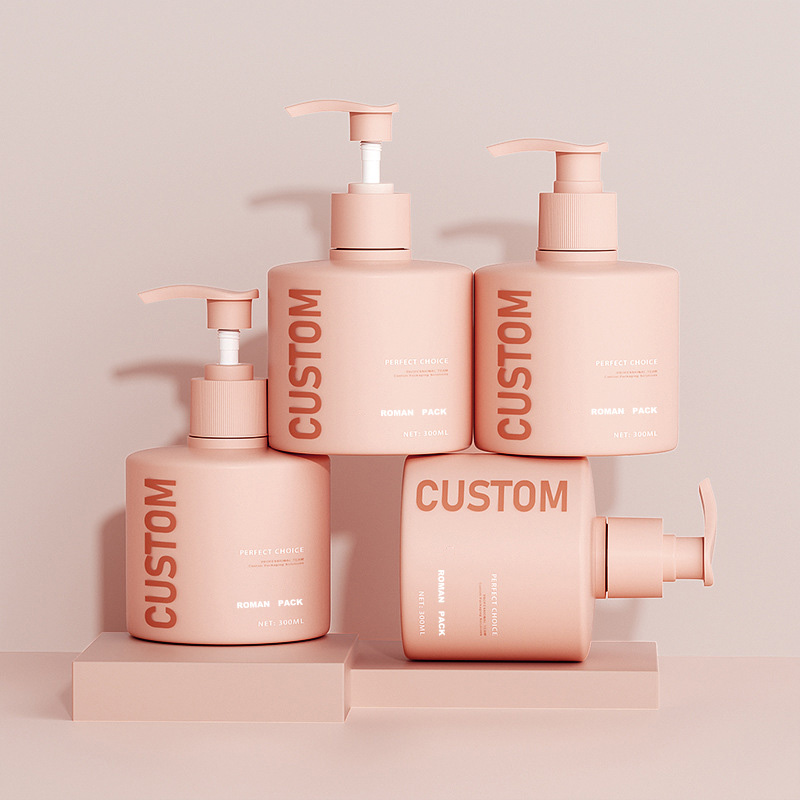 Macaron Pittura Pulizia Bottiglia di plastica Dumpy 200ml 300ml 500ml Shampoo Balsamo con pompa Lozioni Gel doccia per capelli Macaron Pittura Pulizia Bottiglia di plastica Dumpy 200ml 300ml 500ml Shampoo Balsamo con pompa Lozioni Gel doccia per capelli