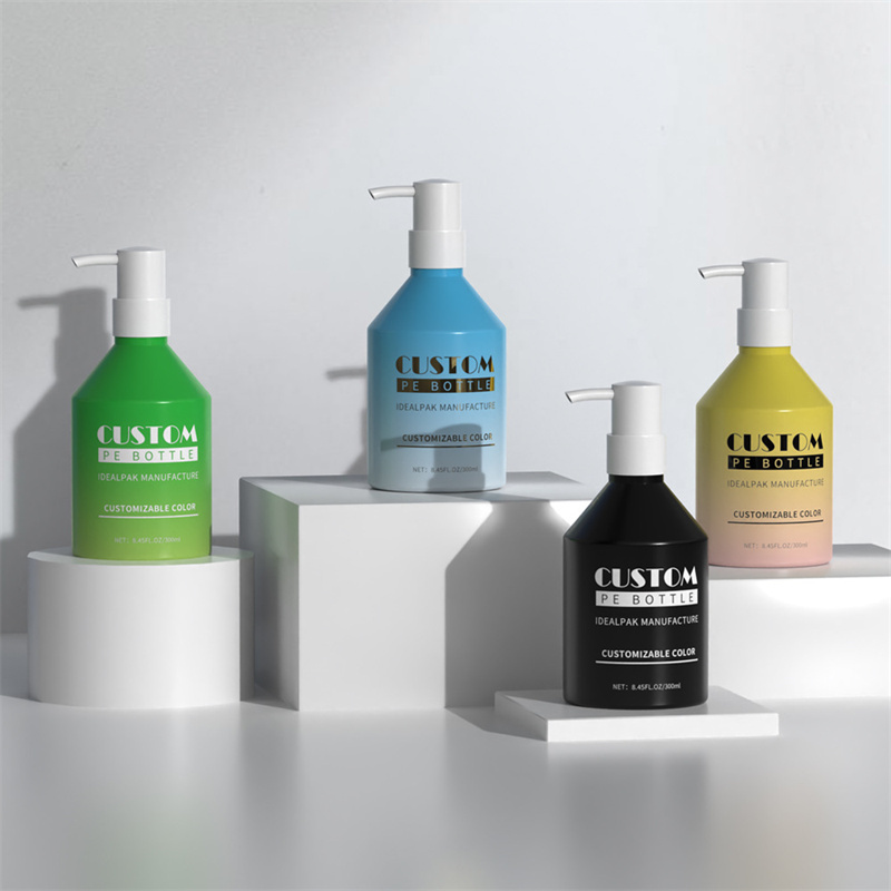 Affidabile 300 ml di plastica obliqua spalla pompa lozione bottiglia cosmetica lavaggio del corpo olio detergente bottiglie ugello lungo dispenser per la cura dei capelli Affidabile 300 ml di plastica obliqua spalla pompa lozione bottiglia cosmetica lavaggio del corpo olio detergente bottiglie ugello lungo dispenser per la cura dei capelli
