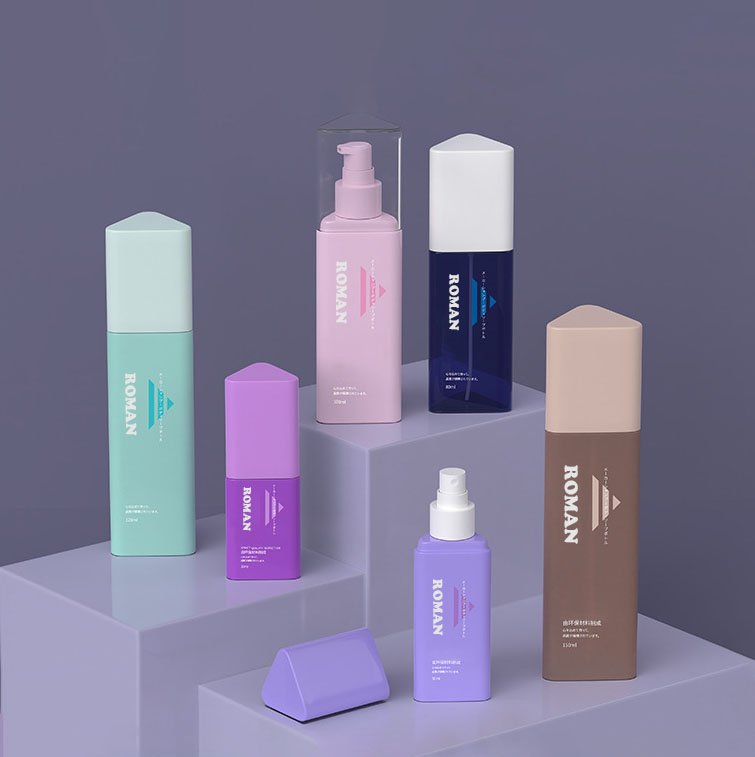 Affidabile in plastica 30ml 50ml 80ml Triangolo Shampoo Doccia Gel Contenitore Balsamo per capelli Lozione Pompa Bottiglia per detergente viso