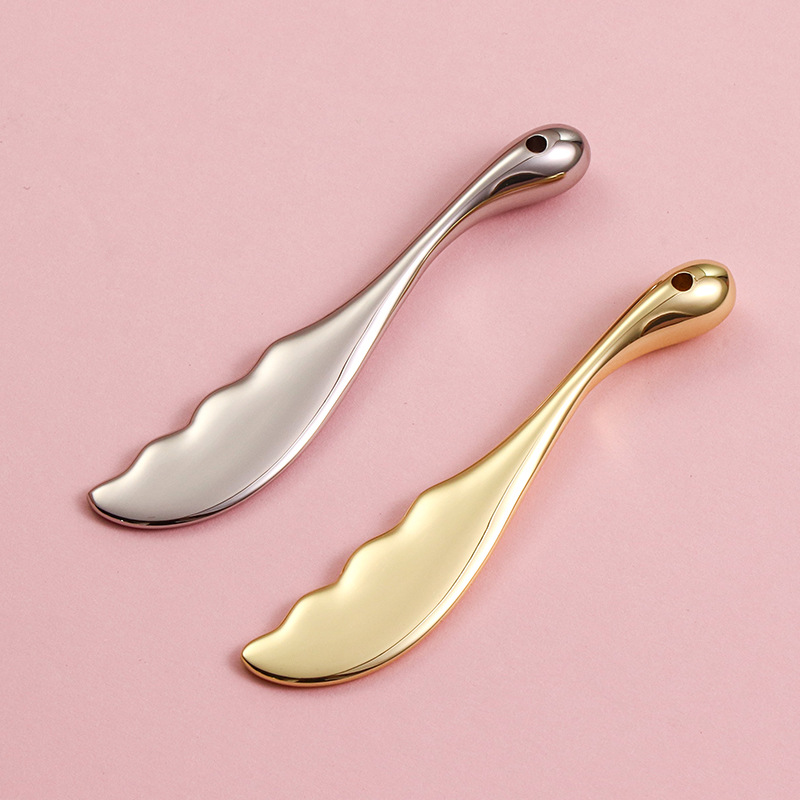 Mini Guasha Handheld Beauty Tools Massaggiatore portatile per bastoncini per crema per gli occhi