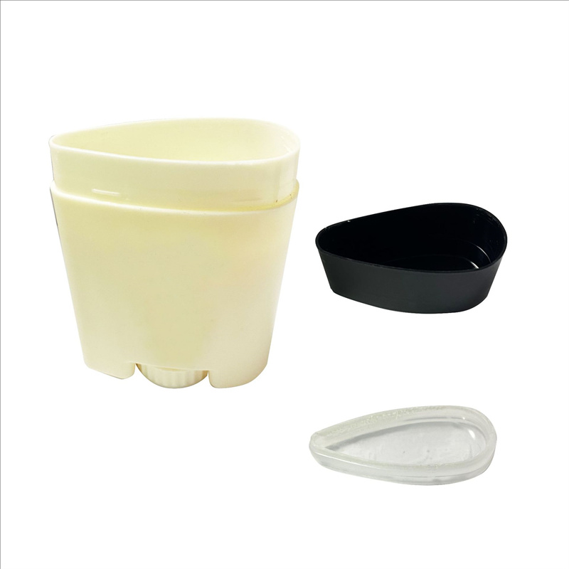 Contenitore adesivo deodorante in plastica riciclata per balsamo per il corpo Contenitore adesivo deodorante in plastica riciclata per balsamo per il corpo