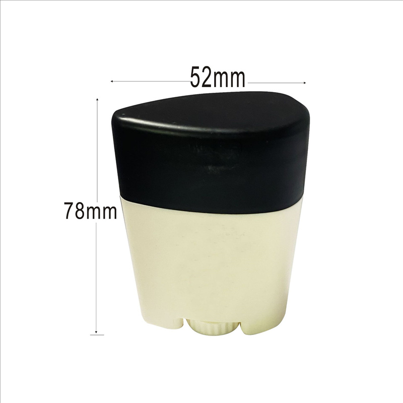 Contenitore adesivo deodorante in plastica riciclata per balsamo per il corpo Contenitore adesivo deodorante in plastica riciclata per balsamo per il corpo