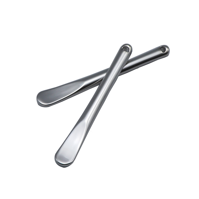 Piccoli strumenti per il trucco di bellezza Crema dorata per miscelazione Cucchiaio cosmetico in metallo Spatola per miscelazione trucco Cosmetico Piccoli strumenti per il trucco di bellezza Crema dorata per miscelazione Cucchiaio cosmetico in metallo Spatola per miscelazione trucco Cosmetico